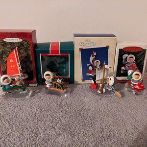 Vintage Hallmark Keepsake Frosty Friends Ornaments